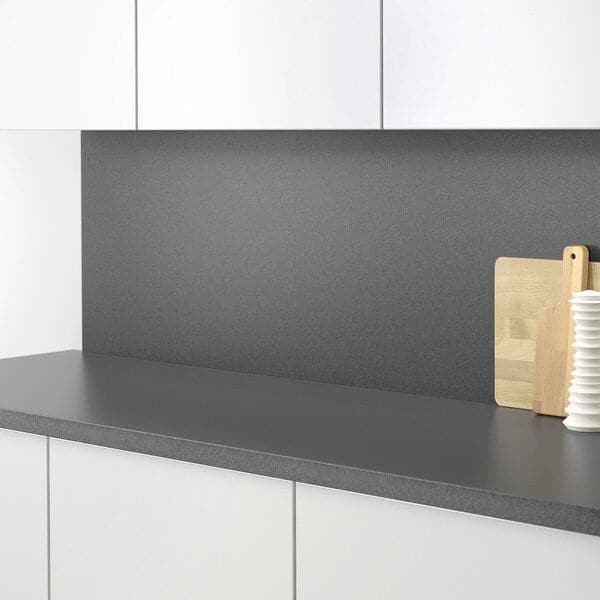 SIBBARP - Custom made wall panel, black stone effect/laminate, 1 m²x1.3 cm - best price from Maltashopper.com 40216668