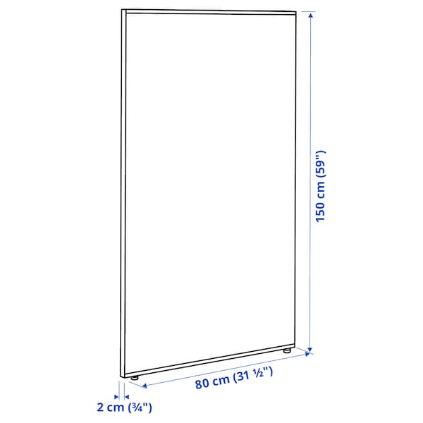 Ikea SIDORNA Screen - gray 80x150 cm , 80x150 cm