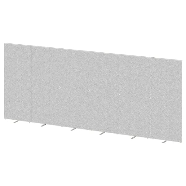 SIDORNA Screen - grey 480x195 cm , 480x195 cm
