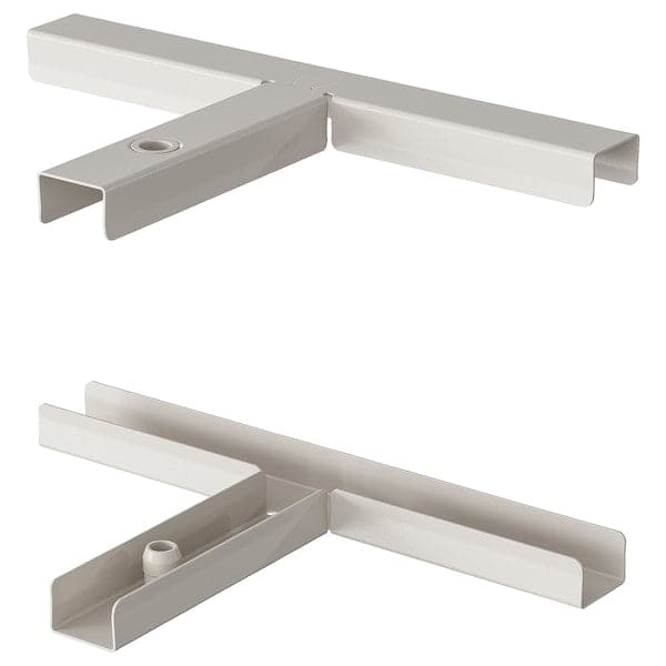 Ikea SIDORNA T-link set, 2 pieces - grey ,