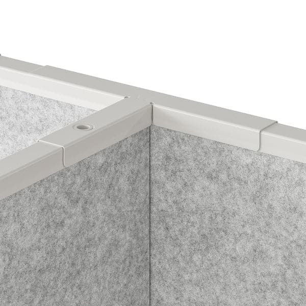 Ikea SIDORNA T-link set, 2 pieces - grey ,