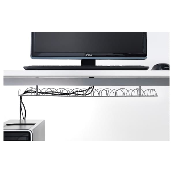 SIGNUM - Cable trunking horizontal, silver-colour, 70 cm | Best Price ...