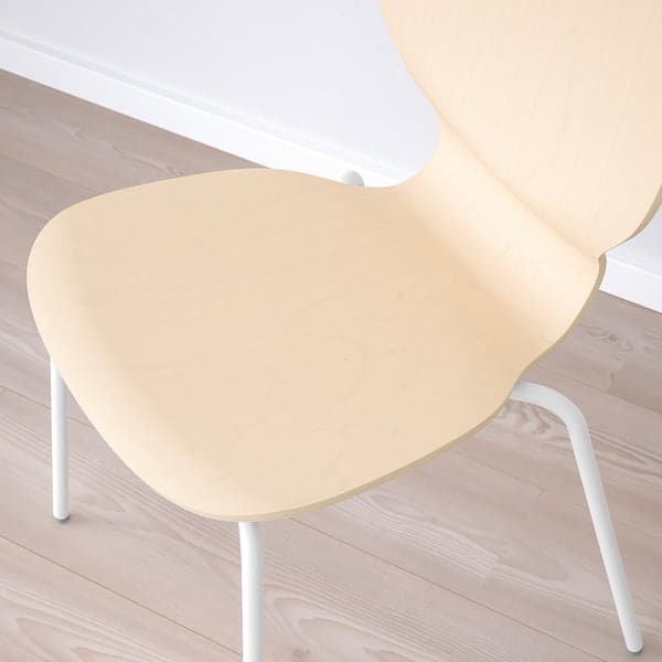 Ikea SIGTRYGG - Chair, birch/Sefast white