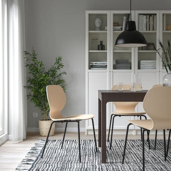 SIGTRYGG - Chair, birch/Sefast black - best price from Maltashopper.com 89481524