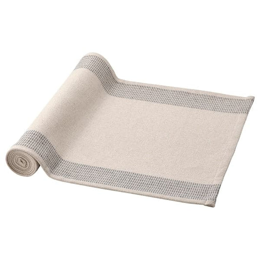 Ikea SILVERARV - Runner, blu/beige, 45x150 cm , 45x150 cm