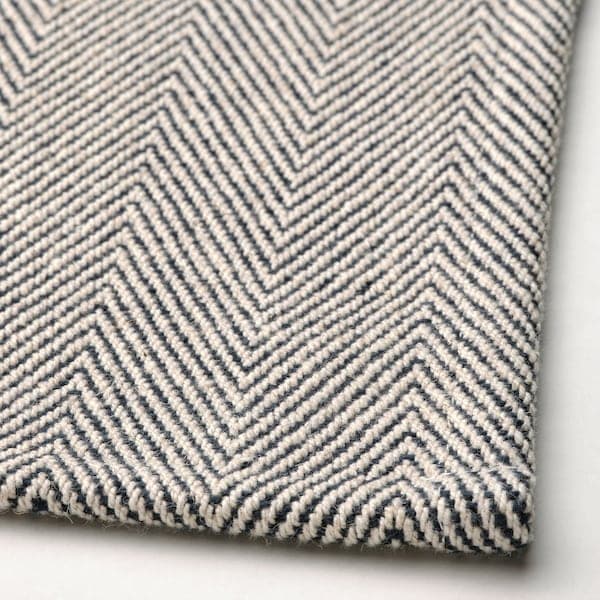 Ikea SILVERARV - Placemat, beige/blue, 35x45 cm