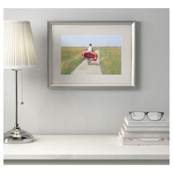 SILVERHÖJDEN - Frame, silver-colour, 30x40 cm - best price from Maltashopper.com 60291789