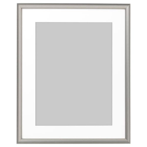 SILVERHÖJDEN - Frame, silver-colour, 40x50 cm