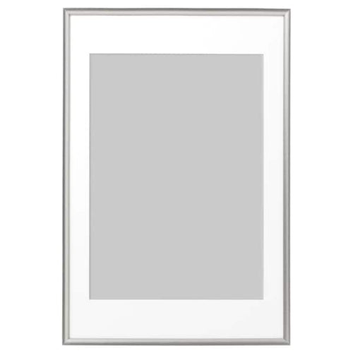 SILVERHÖJDEN - Frame, silver-colour, 61x91 cm