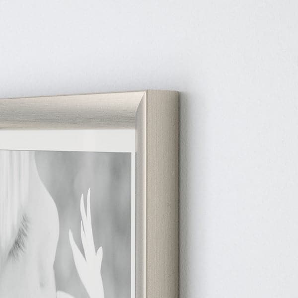 Ikea SILVERHÖJDEN - Frame, silver-colour, 13x18 cm