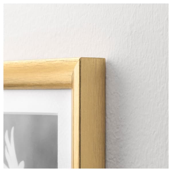 Ikea SILVERHÖJDEN - Frame, gold-colour, 13x18 cm