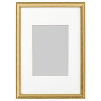 SILVERHÖJDEN - Frame, gold-colour, 21x30 cm - best price from Maltashopper.com 40370396