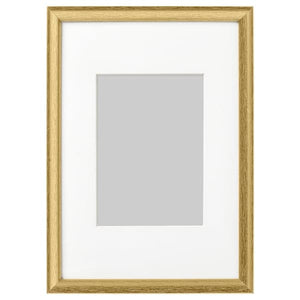 Ikea SILVERHÖJDEN - Frame, gold-colour, 21x30 cm