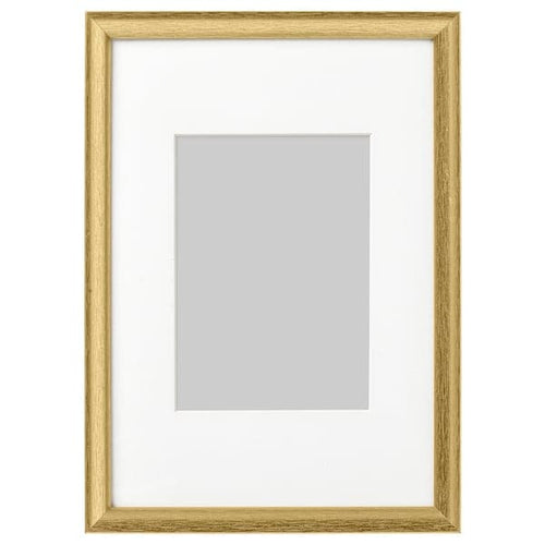 SILVERHÖJDEN - Frame, gold-colour, 21x30 cm