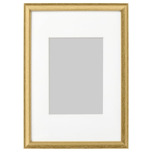 SILVERHÖJDEN - Frame, gold-colour, 21x30 cm