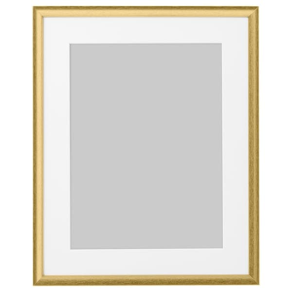 SILVERHÖJDEN - Frame, gold-colour, 40x50 cm - best price from Maltashopper.com 30370405