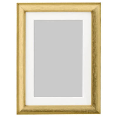 SILVERHÖJDEN - Frame, gold-colour, 13x18 cm - best price from Maltashopper.com 40370400