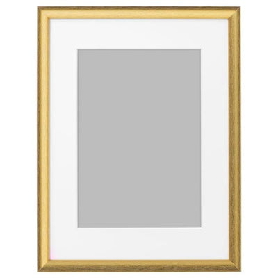 SILVERHÖJDEN - Frame, gold-colour, 30x40 cm - best price from Maltashopper.com 50370409