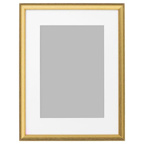SILVERHÖJDEN - Frame, gold-colour, 30x40 cm