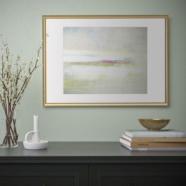 Ikea SILVERHÖJDEN - Frame, gold-colour, 50x70 cm