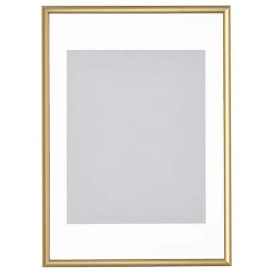 Ikea SILVERHÖJDEN - Frame, gold-colour, 50x70 cm