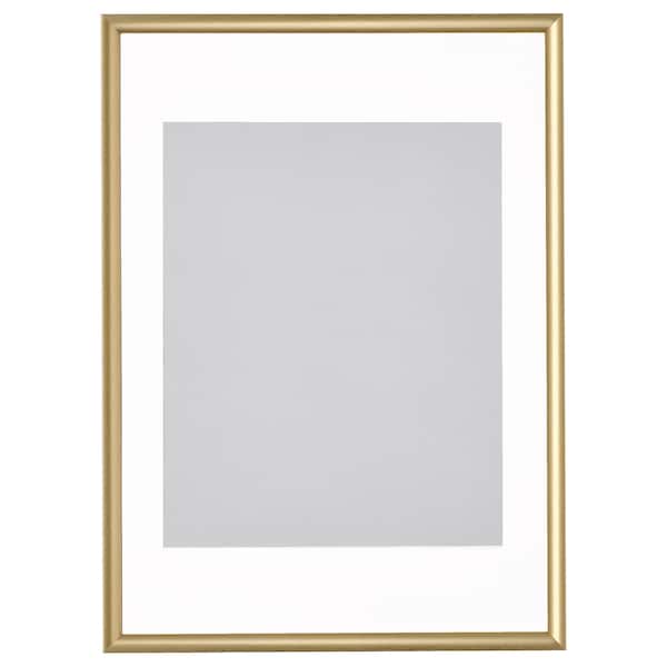 Ikea SILVERHÖJDEN - Frame, gold-colour, 50x70 cm