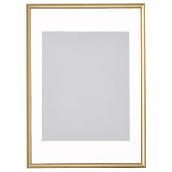 SILVERHÖJDEN - Frame, gold-colour, 50x70 cm