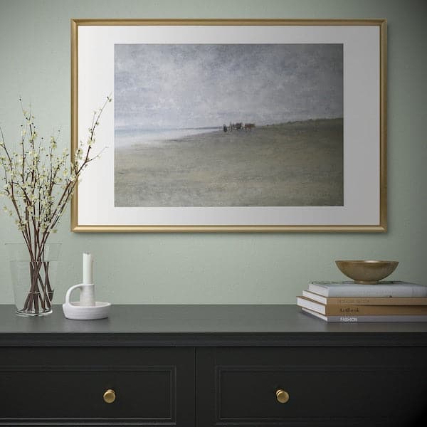 SILVERHÖJDEN - Frame, gold-colour, 61x91 cm - best price from Maltashopper.com 50550014