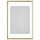 SILVERHÖJDEN frame, gold-colour, 61x91 cm