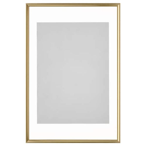 SILVERHÖJDEN - Frame, gold-colour, 61x91 cm