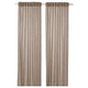 SILVERLÖNN sheer curtains, 1 pair, beige/with heading tape, 145x300 cm