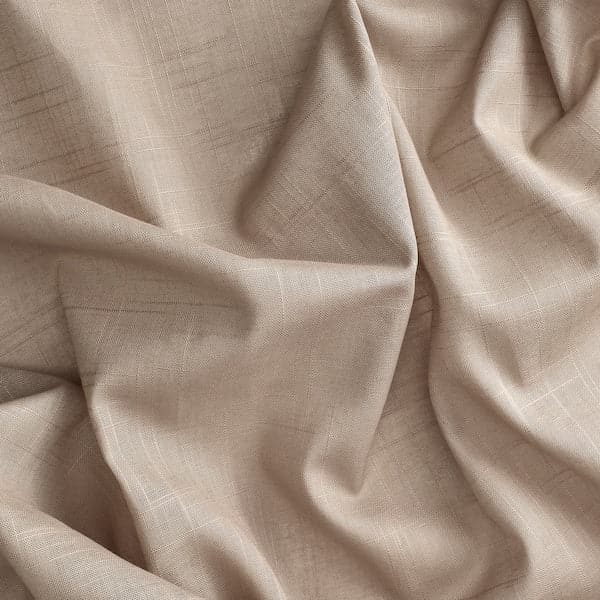 SILVERLÖNN Thin curtains, 1 pair - beige 145x300 cm - best price from Maltashopper.com 10493978