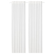 SILVERLÖNN Thin curtains, 1 pair - white 145x300 cm - best price from Maltashopper.com 20491040