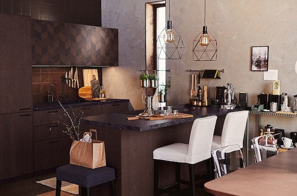 SINARP - Door, brown - Premium Kitchen & Dining Furniture Sets from Ikea - Just €75.97! Shop now at Maltashopper.com