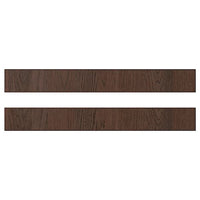 SINARP drawer front, brown, 80x10 cm, 2 pack