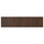 SINARP - SINARP Drawer front, brown, 80x20 cm