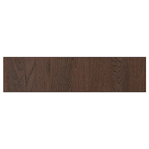 SINARP - Drawer front, brown, 80x20 cm