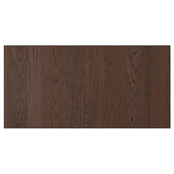 SINARP - Drawer front, brown, 80x40 cm