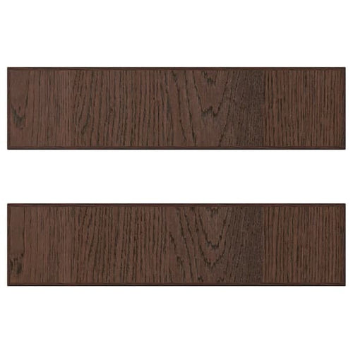SINARP - SINARP Drawer front, brown, 40x10 cm