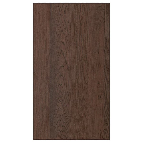 SINARP front for dishwasher, brown, 45x80 cm