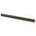 SINARP rounded deco strip/moulding, brown, 221 cm