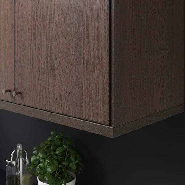 Ikea SINARP - Rounded deco strip/moulding, brown, 221 cm