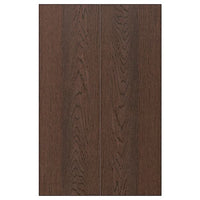 SINARP - 2-p door f corner base cabinet set, brown, 25x80 cm - best price from Maltashopper.com 80404163