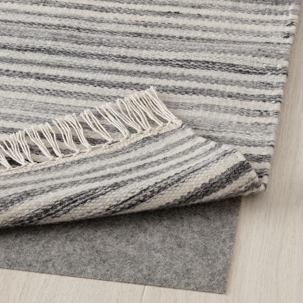 SJÖTÅTEL - Carpet, flatweave, grey-yellow, , 140x200 cm - best price from Maltashopper.com 90570760