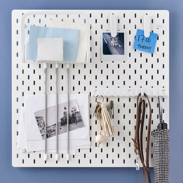 Ikea SKÅDIS - Hook rack, white