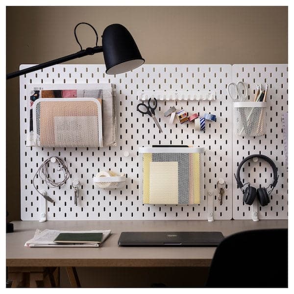 Ikea SKÅDIS - Hook rack, white