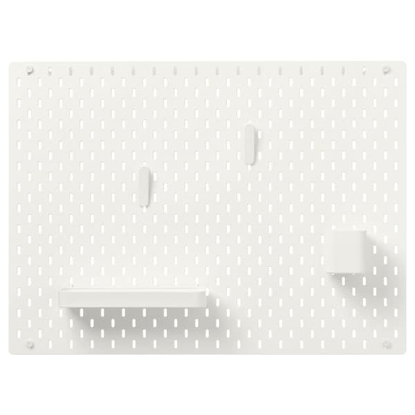 SKÅDIS - Pegboard combination, white , - Premium Shelving from Ikea - Just €41.99! Shop now at Maltashopper.com