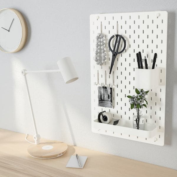 SKÅDIS - Pegboard combination, white