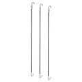 SKÅDIS elastic cord, grey, 3 pack