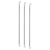 SKÅDIS elastic cord, grey, 3 pack